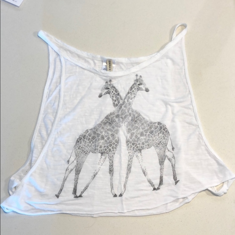 Emma & Sam Giraffe Top